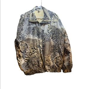 1980’s silk bomber jacket